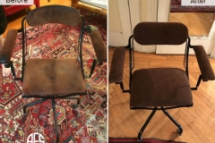 Metal-leather-suede-chair-restoration-finishing-welding-painting-re-upholstering-fixing